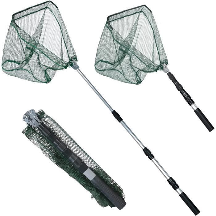 Bourriche De Pêche Pliante Cage à Poisson - Lot De 2 Filets Repliables 28x28x82cm