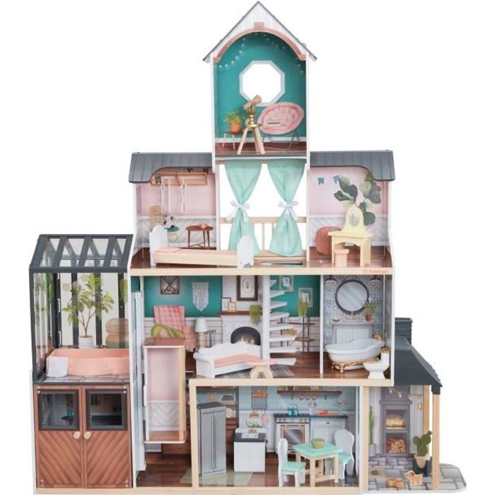 KIDKRAFT - Maison de poupées en bois Celeste avec accessoires