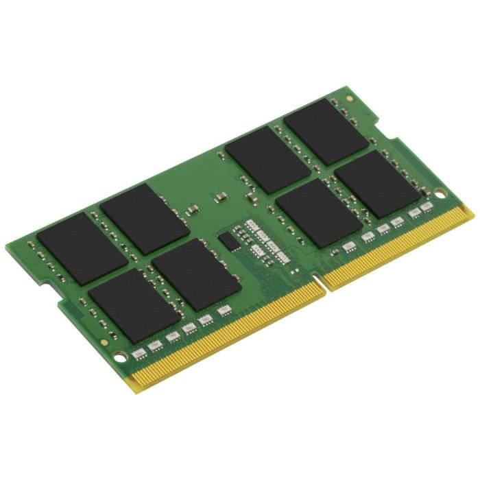 Kingston Module mémoire pour PC portable KCP432SD8/32 32 GB 1 x 32 GB RAM DDR4 3200 MHz CL22