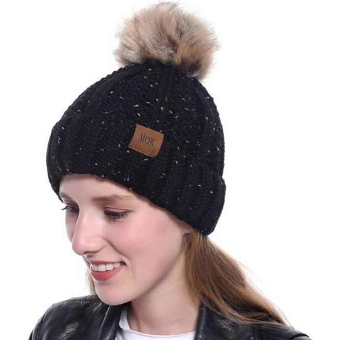 Beanie Hat Cap Femmes Tricot Hiver POM POM Chaud Pompon Bonnet De Ski Lot Beanie Hat Cap Femmes Tricot Hiver POM POM Chaud Pompon Bonnet De Ski Lot