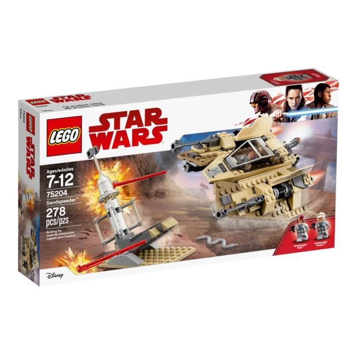 Jeu de construction - LEGO - 75204 - Star Wars - Speeder des sables - 2 figurines incluses Reconditionné -  reconditionné disponible sur Cdiscount Seconde Vie