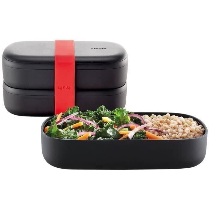 LEKUE SL Lunch box To go - Noir