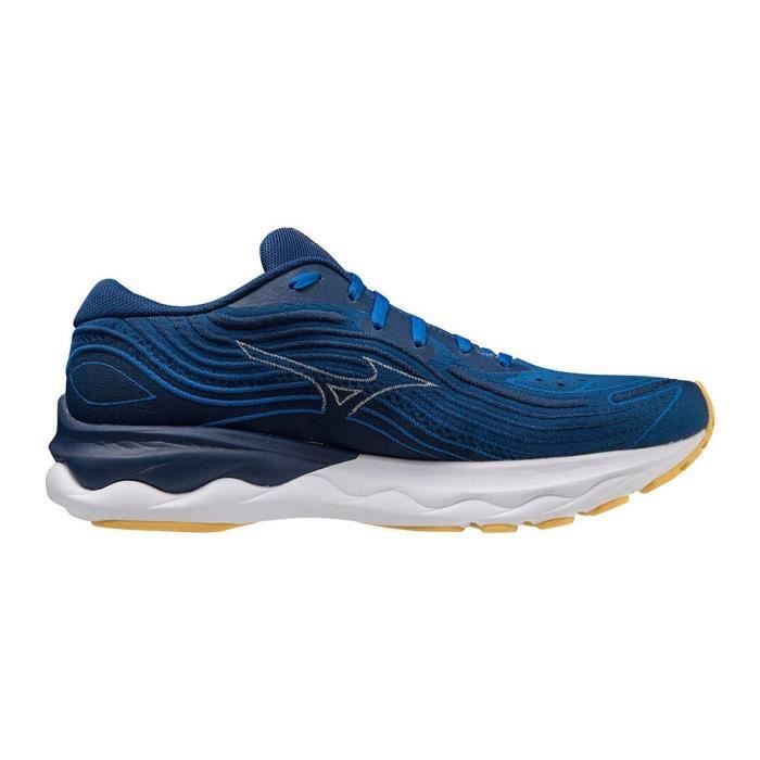 mizuno - chaussures sport wave skyrise 4 - bleu marine