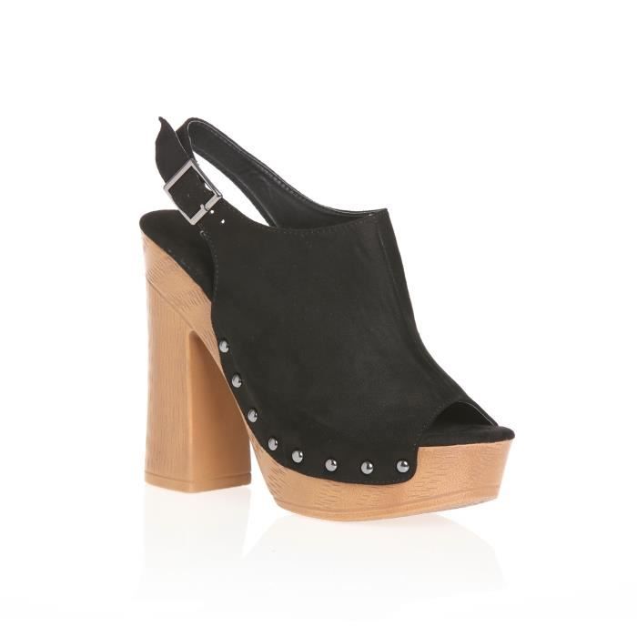 sabot ouvert a talon