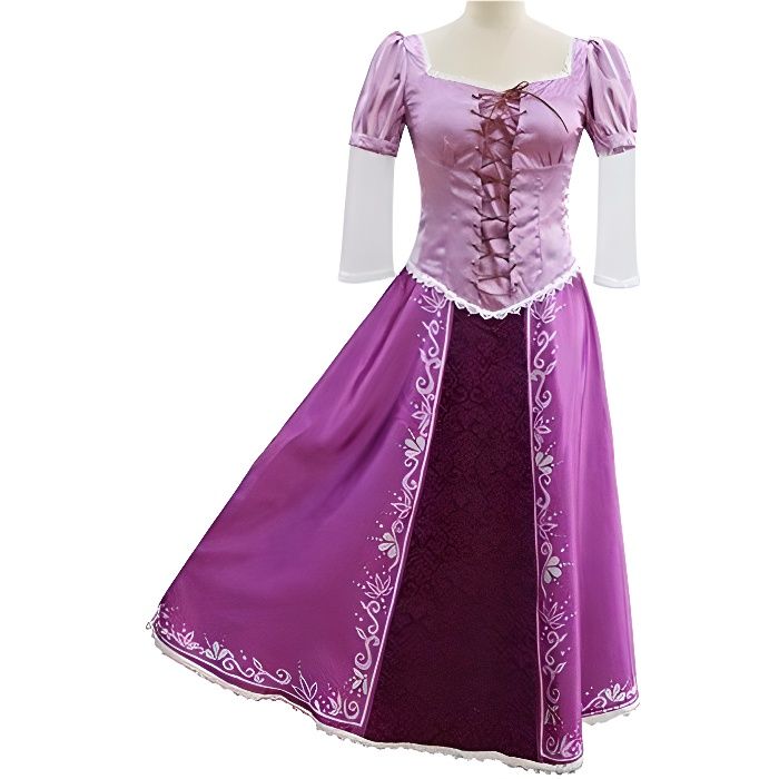 Robe Raiponce Femme Déguisement - Cdiscount Jeux - Jouets