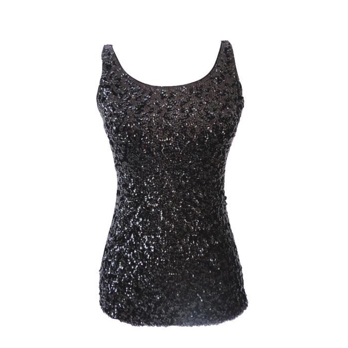 Gilet clearance paillette femme