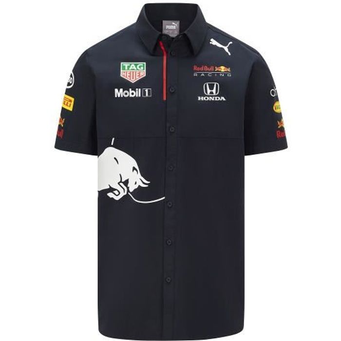 Chemise Homme Aston Martin Racing Formula Team RedBull Officiel F1