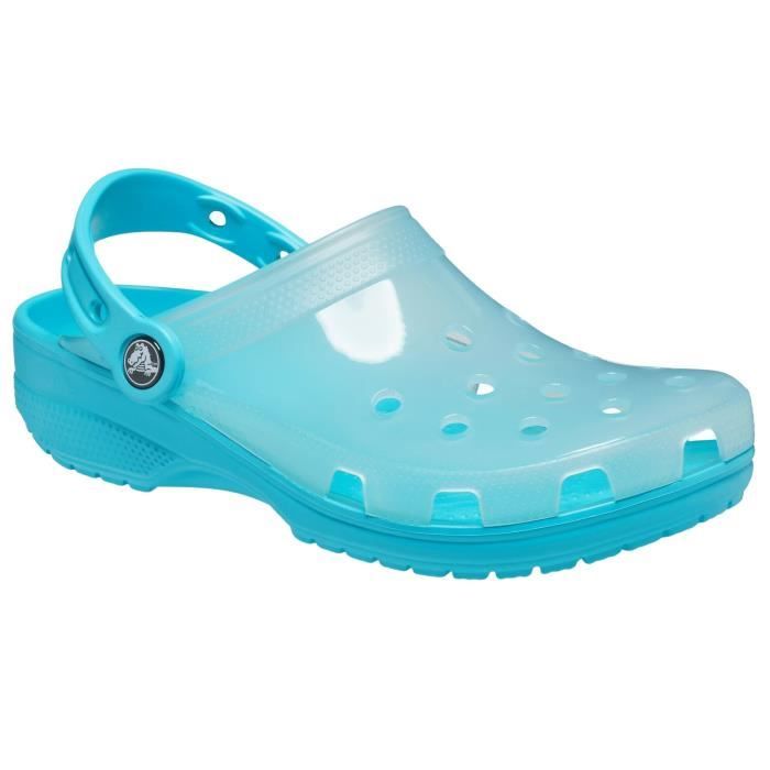 crocs bleu ciel