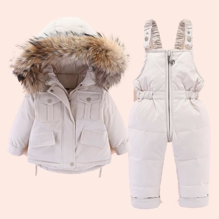 Bebe Combinaison De Ski Neige 2pc Set Hiver Ski Garcons Filles Tenues Chauds Vetements Pour Enfants 2 4 Ans Rose Cdiscount Sport
