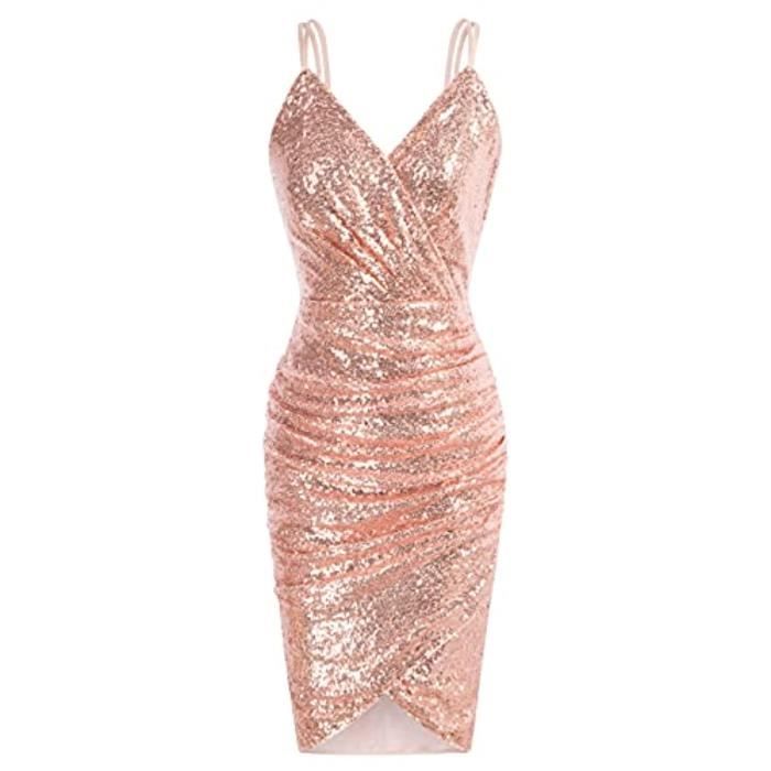 Robe Pailletées The Girl Code – Blushed Nude, Taille 16 (NEUF Avec étiquettes)