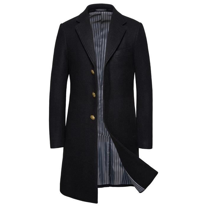 Trench coat on sale homme hiver