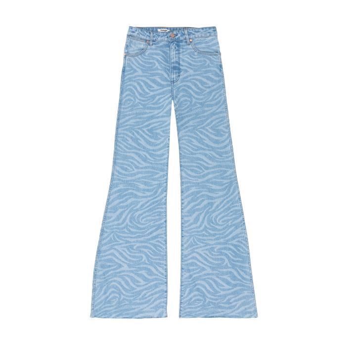 Jeans Femme Wrangler Taille 27x34 - 100% Coton, Neuf Sans étiquettes, Bleu Classique