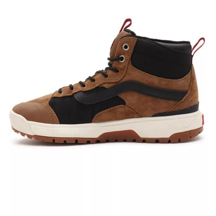 Vans Baskets Vans Ultrarange Exo HI Dachshund Marron - Homme - Adulte - Caoutchouc - Lacets