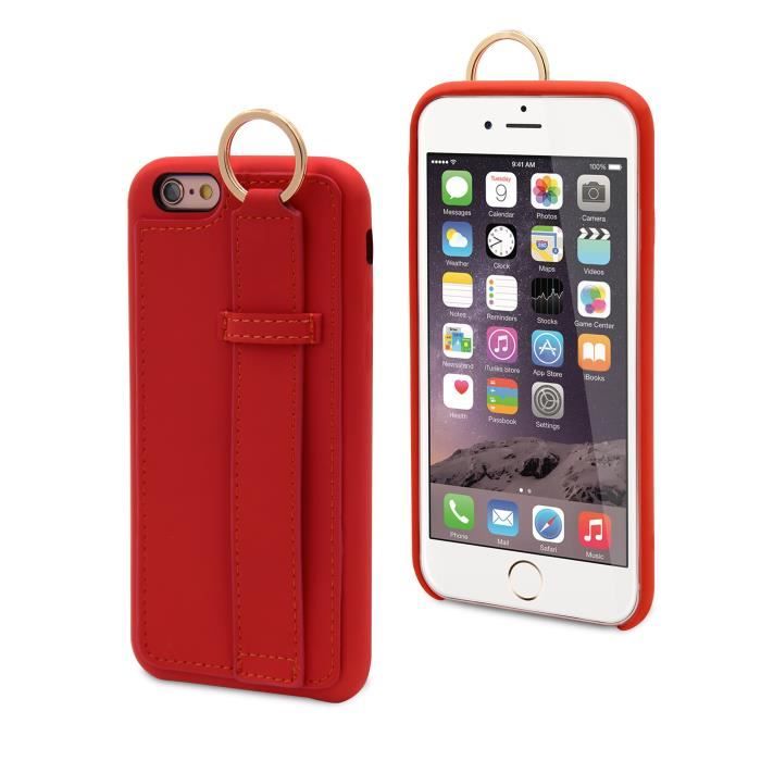 MUVIT LIFE Coque pour Iphone 6 / 6S - Rouge