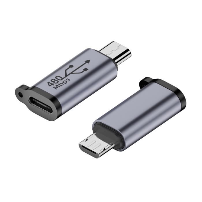 copy of Adaptateur Connecteur Type C Femelle vers Micro USB Mâle