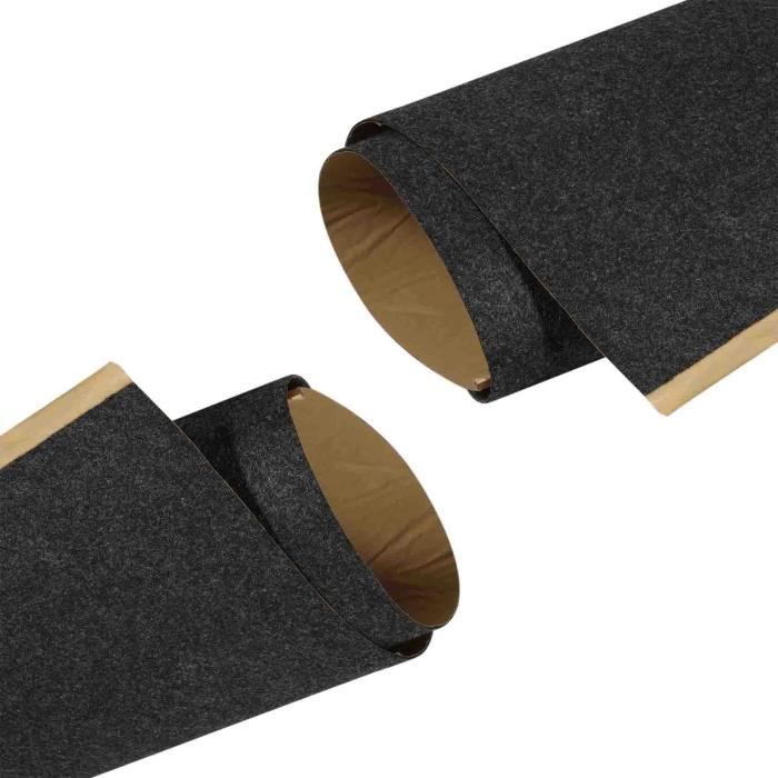 Kuuleyn Couverture De Haut-Parleur, Grille De Haut-Parleur De Voiture, 2 Pièces Couverture De Gril De Haut-Parleur 8 Pouces Voiture RV Noir Métal Fer Caisson De Basses Couverture De Gril en Maille