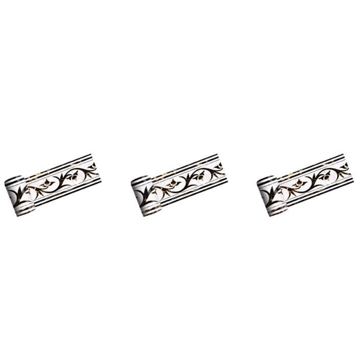 3 Broches Chaîne Costume Rétro - Accessoire Élégant Pour Chemise, Cape, Châle - Design Créatif En Alliage Zinc - 9