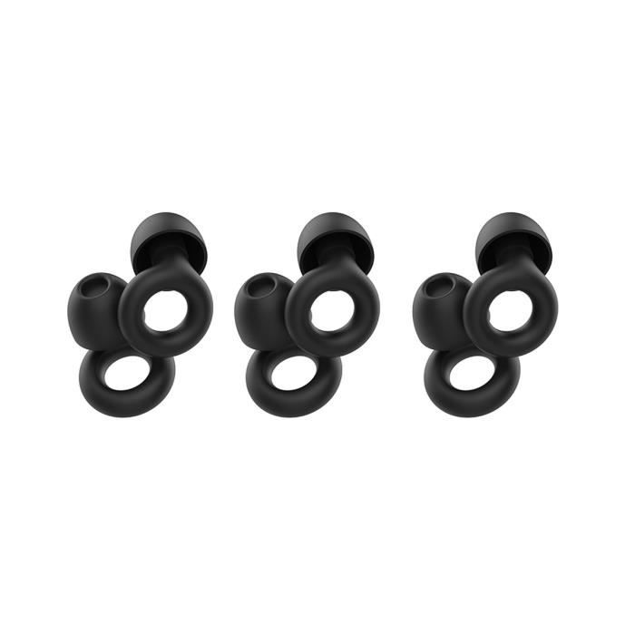 Alpine Tune Bouchons D'Oreilles Concerts – Protection 19dB Haute Fidélité – 4 Tailles, Étui Porte-Clés