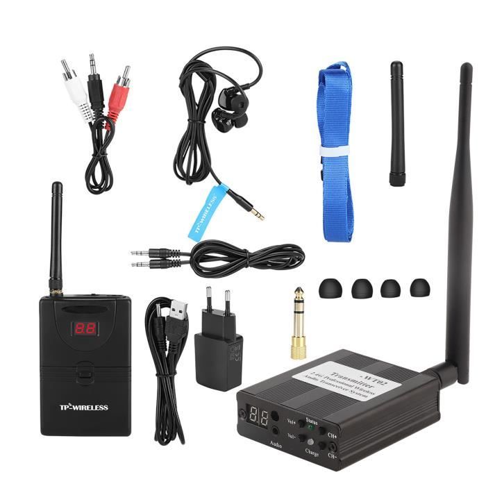 Système Monitoring Intra-auriculaire Sans Fil NUX B-7 Pro - 2,4 GHz, 24 Bits 48 KHz, Portée 50 M