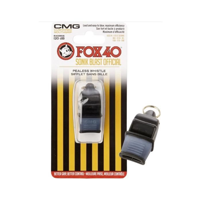 orange Fox 40 Classic CMG 3-Chambre pealess Sifflet avec Cordon