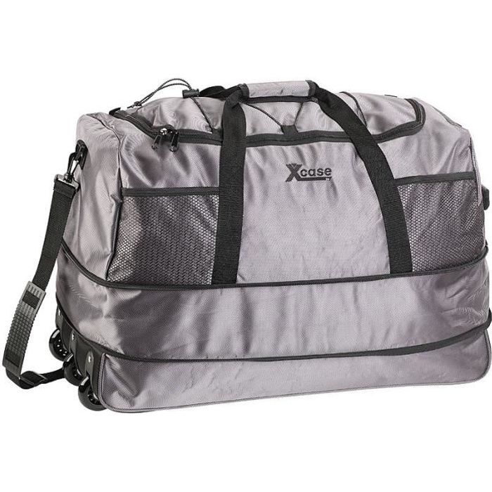 Sac de sport & voyage ultra léger 100 L à 3 roulettes