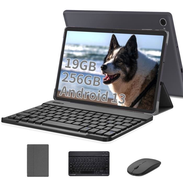 Tablette Tactile – Android – 10.1 Pouces – 19 Go RAM – 256 Go ROM – 6000 mAh