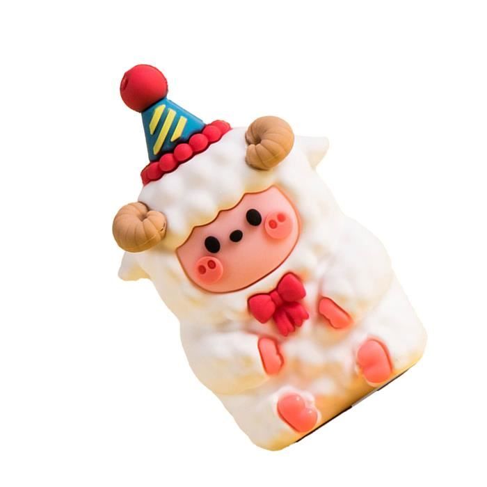 Jouet De Guidon Moto/vélo En Forme D'animal - Avec Lumières à Capteur De Vibration, Dimensions 5x5x10 Cm, Facile à Installer - Déco Amusante Pour Enfants, Cadeau Rigolo - 12