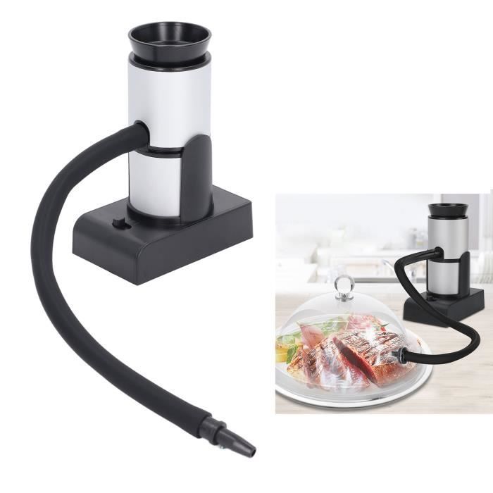 Affumicatore A Freddo Pistolet à Fumée Portable Pour Cocktails Et BBQ - Générateur De Fumée Froide Avec 4 Copeaux De Bois - Alimenté Par Piles Pistolet à Fumée Cocktail