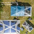 Tente familiale Skandika Tonsberg 10 pour 10 Personnes - Tente de Camping avec Tapis de Sol Cousu, 2 cabines, toit panoramique-1