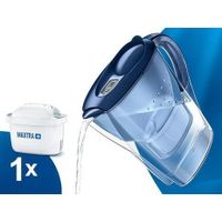 Carafe filtrante Marella bleue 2,4 L et filtre Maxtra Pro Brita france pas cher Carafe filtrante Marella bleue 2,4 L et filtre Maxtra Pro Brita france pas cher