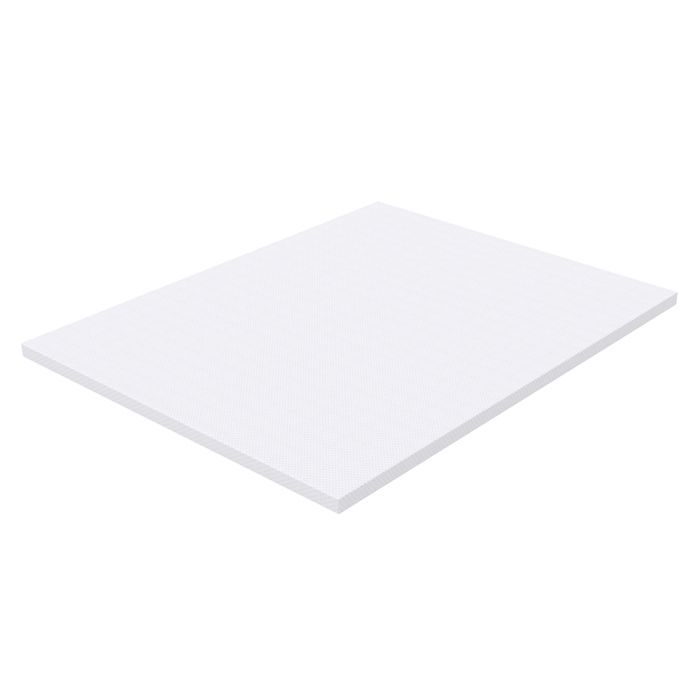 Surmatelas Mémoire De Forme 180x200 Cm – 7 Cm D’Épaisseur, Gel Confort 7 Zones, Certifié CertiPUR & Oeko-Tex
