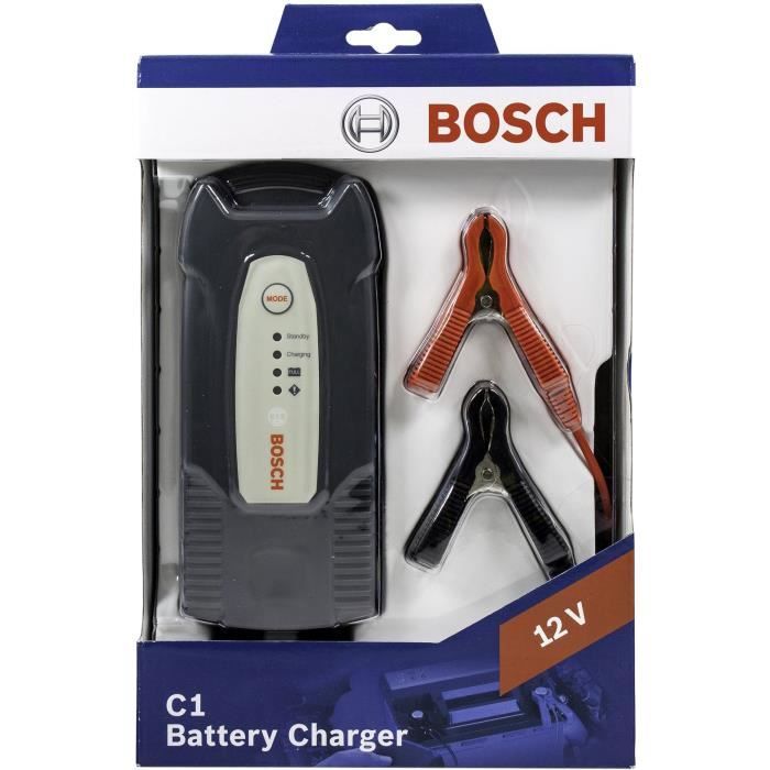 BOSCH - Chargeur de batterie C1 - 12V - Cdiscount Auto