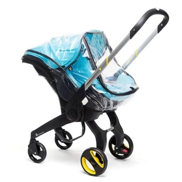 Couleur tissu noir Doona FooFoo Accessoires pour Poussette Inclus Housse de Protection contre la Pluie Pare Cdiscount Puericulture Eveil bebe