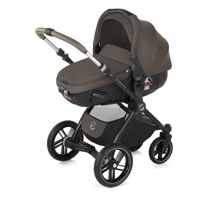 Poussette combin e JANE Kawai 4 roues Marron Habillage