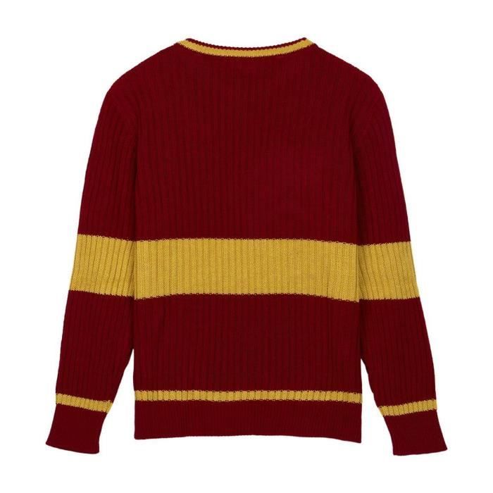 Pull Harry Potter Cotton Division - 55% Acrylique, 45% Coton | Design Officiel | Taille Unique Homme