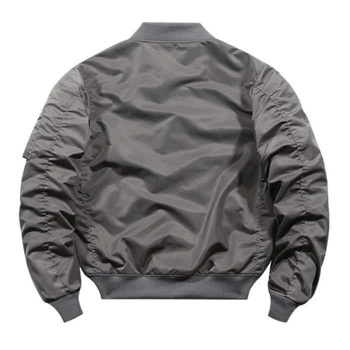 Bombers homme gris outlet