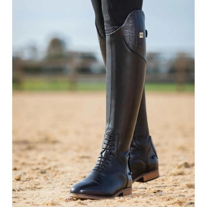 Bottes d quitation cuir femme taille large Premier Equine