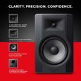 M-Audio - BX8 D3 - Paire de Moniteurs de Studio 150 W Pro 2 Voies avec Woofer 8 Pouces pour Production Musicale avec Acoustique Spac-2