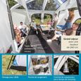 Tente familiale Skandika Tonsberg 10 pour 10 Personnes - Tente de Camping avec Tapis de Sol Cousu, 2 cabines, toit panoramique-2
