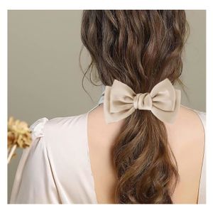 Lot De 18 Barrettes à Cheveux Bébé Avec Nœuds Papillon - Accessoires Doux Et Sûrs