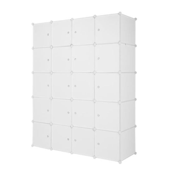 HOOBRO Armoire-penderie, armoire de rangement avec 2 tiroirs, armoire HOOBRO Armoire-penderie, armoire de rangement avec 2 tiroirs, armoire
