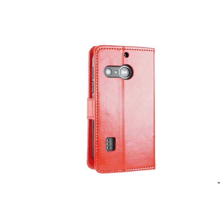 Étui Portefeuille Pour Huawei Honor Note 8 - Tissu Oxford Et Cuir PU, Rabat Magnétique, Fentes Cartes - 3