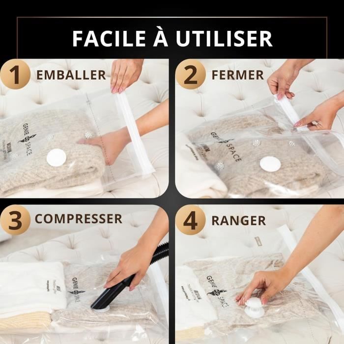 Sacs gain de place sous vide cheap