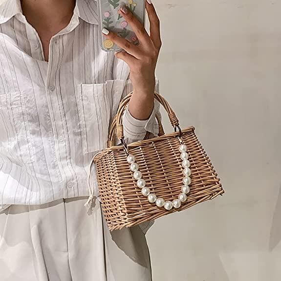 Sac cabas osier femme on sale