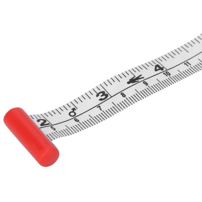 Cikonielf Ruban de mesure du corps Ruban à mesurer pour le corps Ruban de  mesure de perte de poids à double échelle pour la - Cdiscount Bricolage