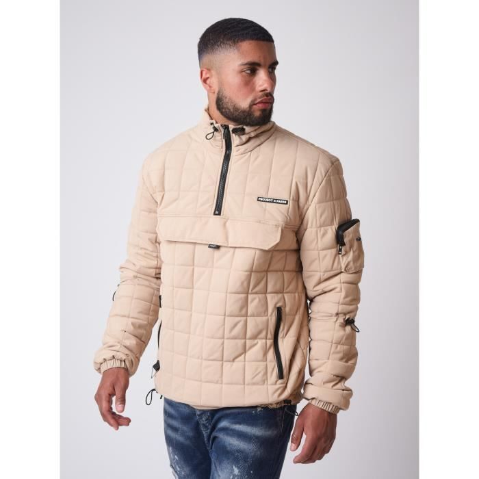 PROJECT X PARIS Veste enfilable matelassage carre Homme Cdiscount Pret a Porter
