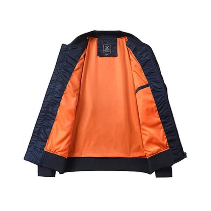 Bomber Jacket CCM avec fermeture éclair intégrale et poches latérales