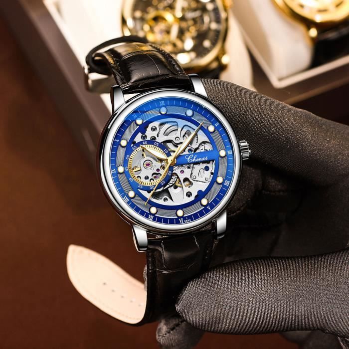 Montre mécanique on sale automatique homme