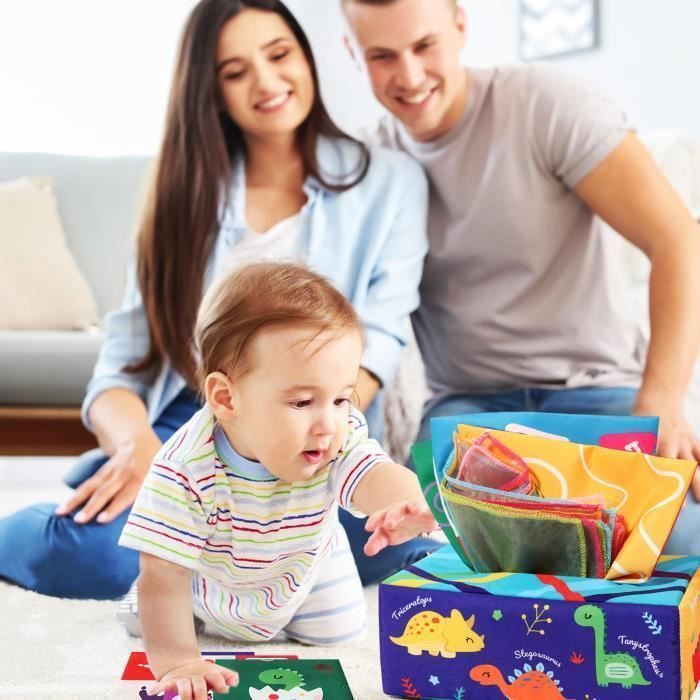 Jouets Montessori pour Bébés 6 12 18 Mois , Jouets d'Activité