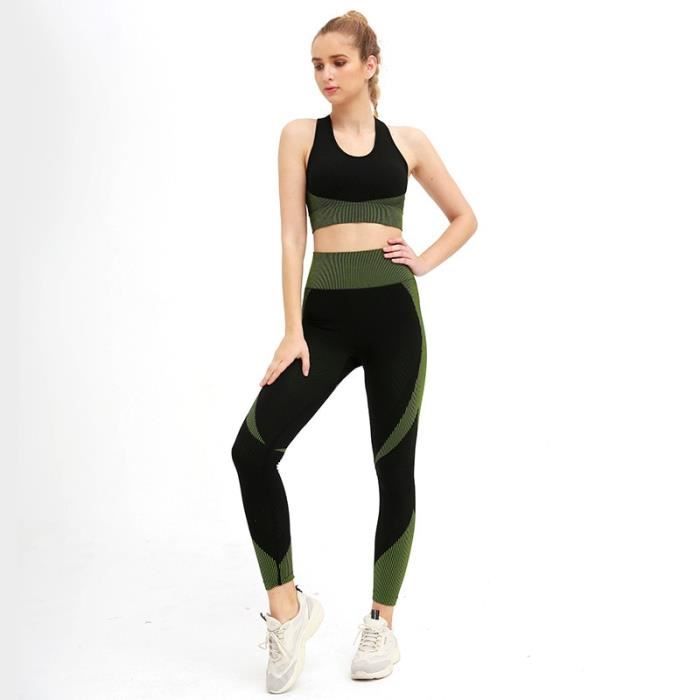 Textile Fitness Danse Marque Sport costume femme sans couture